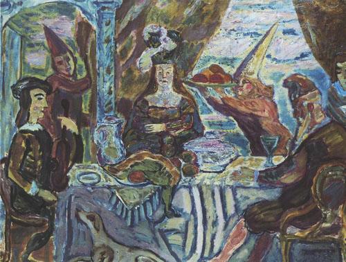 Zygmunt Waliszewski Banquet I oil painting image